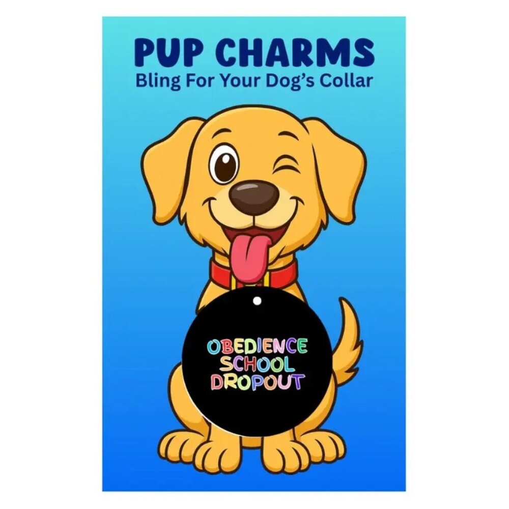 ($8) Pup Charm Dog Tag
